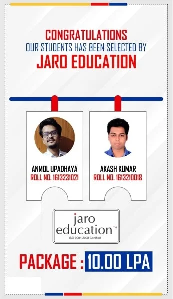 Jaro Education Placement